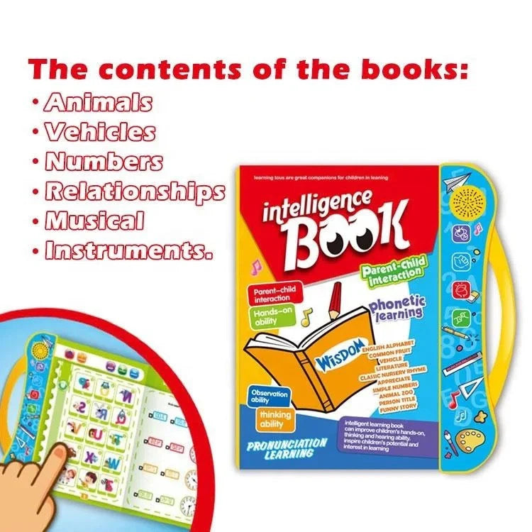 Interactive Children E Book - Musical English Educational Phonetic Learning E Book
