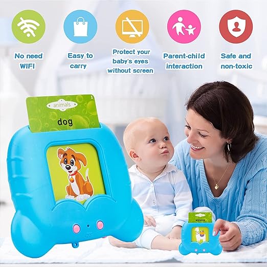 Talking Flash Cards Educational Toy | Early Education Learning Device