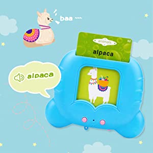 Talking Flash Cards Educational Toy | Early Education Learning Device