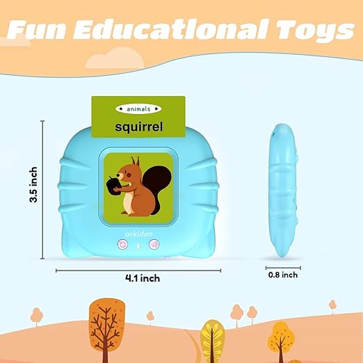 Talking Flash Cards Educational Toy | Early Education Learning Device