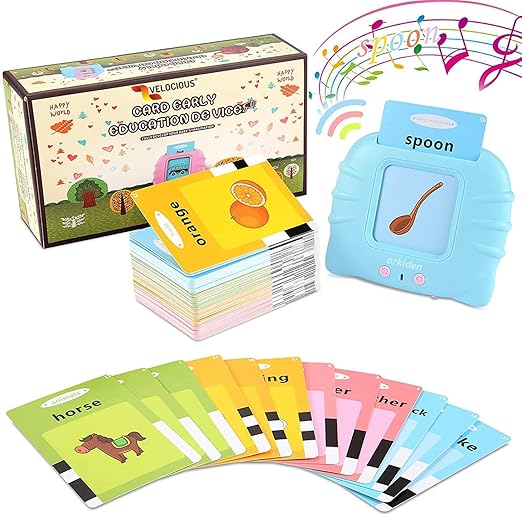 Talking Flash Cards Educational Toy | Early Education Learning Device